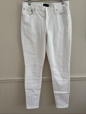 J. Crew White Skinny Jeans